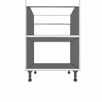 【LV1】厨房地柜-无背板